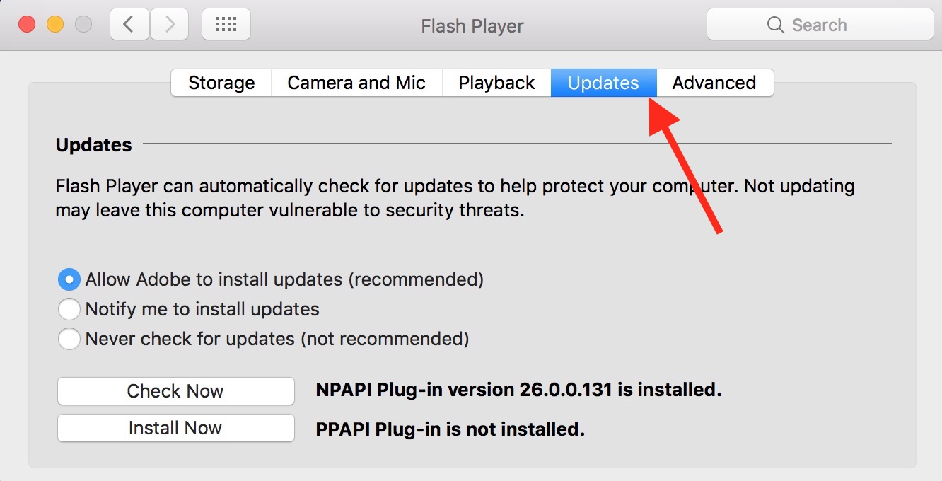 Where to get adobe flash player for mac